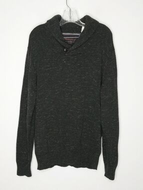 NWT Original Weatherproof Vintage Dark Green Shawl-Style Sweater